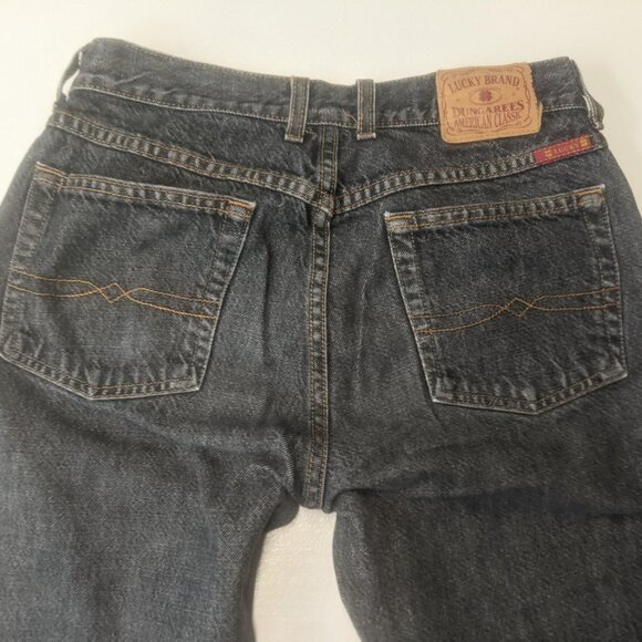 Lucky Brand Jeans Size 4/27 Dark Wash Boot Cut - Picture 3 of 16